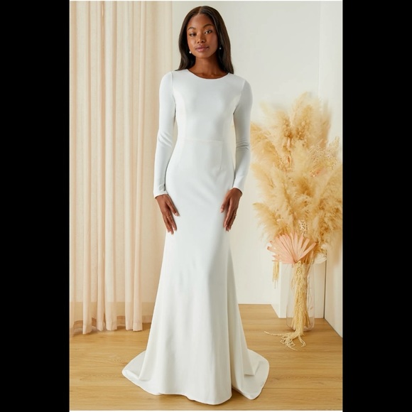 chinese dress ladies Boho High Waist Lace Maxi Dress – Sheer Tassel Beach Cover Up in White | Women's Boho Fashion | One Size main image 1